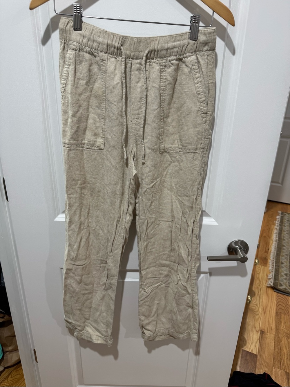 Gap Linen Blend khaki colored pants size XS
